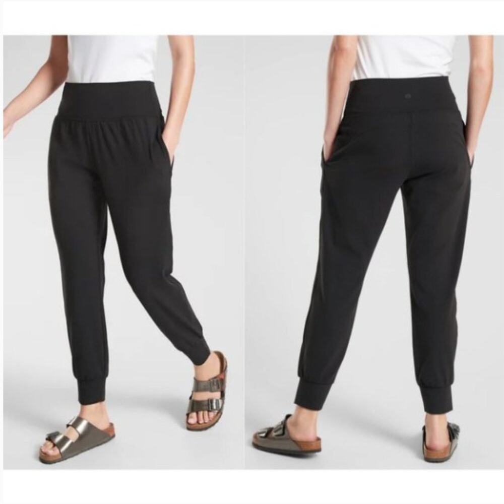 Athleta Salutation Cruise Jogger Pants in Powervita Black 1X